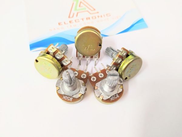 Chiết áp đơn B50K dài 15mm G7-B2 K1E1