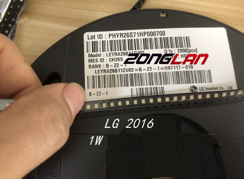 đèn flash quả táo LG2016 1W