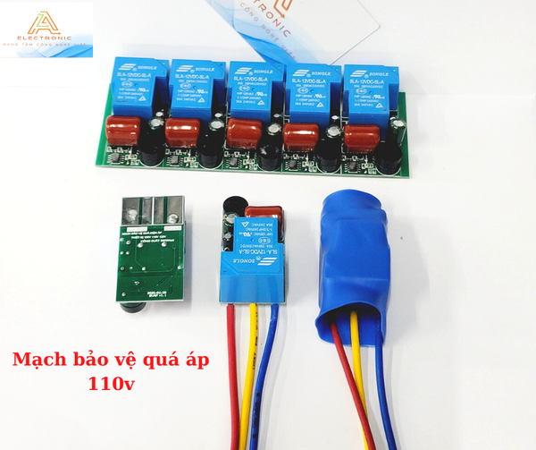 Mạch chống cắm nhầm 110V loại 30A 250V, báo động bằng còi G1-T3