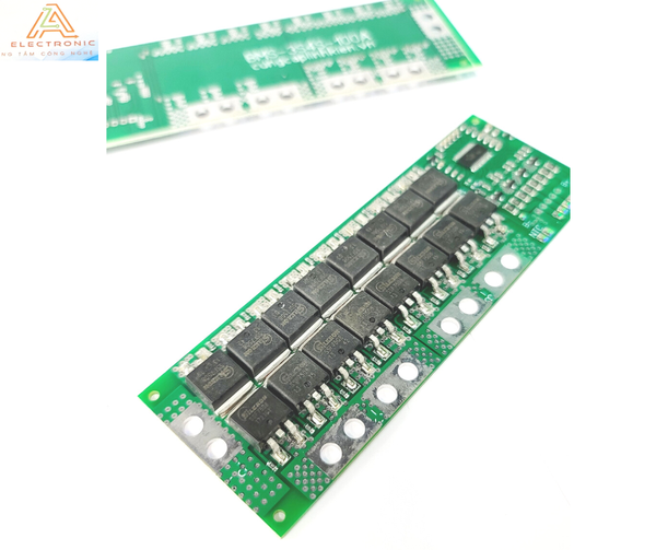 Mạch BMS 3S 4S 100A pin 3.2v (16 FET) bảo vệ chống chập tải, ngắt quá ...