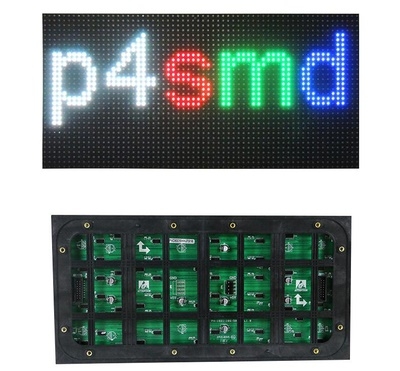 Bảng led ma trận P4 full màu color SMD 128*256mm (ngoài trời chống nước)