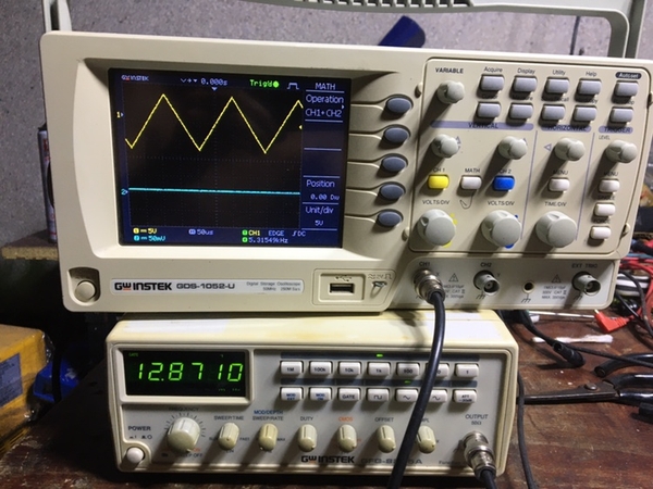 Máy hiện sóng kênh đôi GWINSTEK GDS-1052U 50Mhz đã qua sử dụng ( BH 3th)