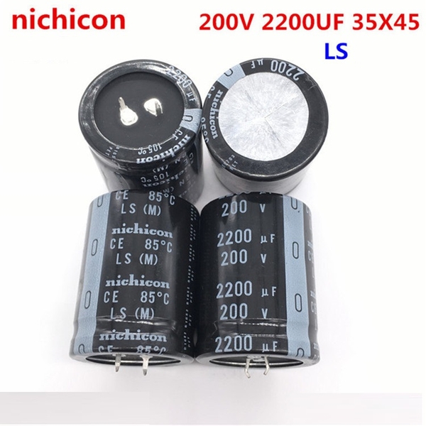 Tụ điện nhập khẩu 2200uf 200v 35 * 50mm 105 độ C