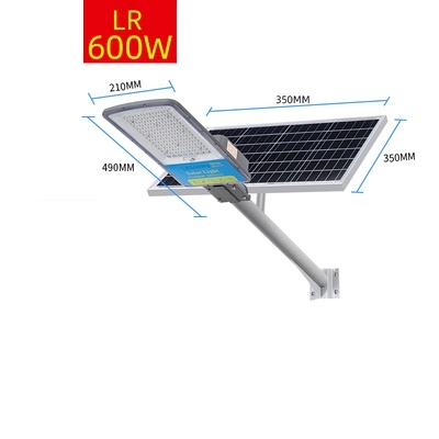 Đèn năng lượng mặt trời Solar Light IP67 treo cột 600W tấm pin 35 x 35cm