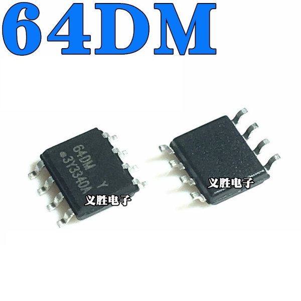 IC AT24C64D-SSHM-T 64DM ATMEL SOP-8 24C64 mới