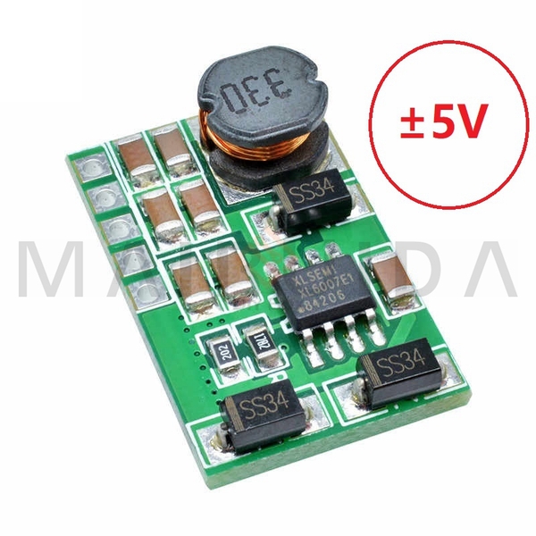 Mạch chuyển nguồn đơn sang nguồn đôi 5V+- RK-176