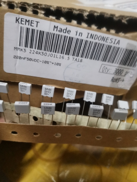 Tụ AV KEMET R82 0.22uF 63V 220nF 224