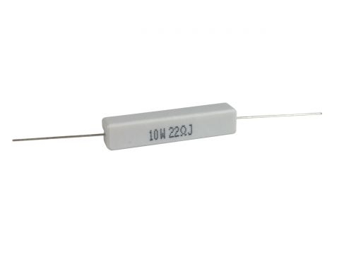 Trở sứ chân ngang 22R 10W