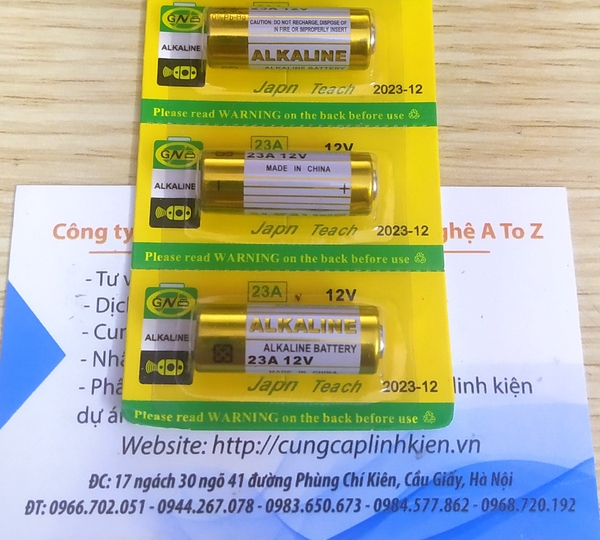 Pin 12V 23A vỉ 5 viên G10-T5