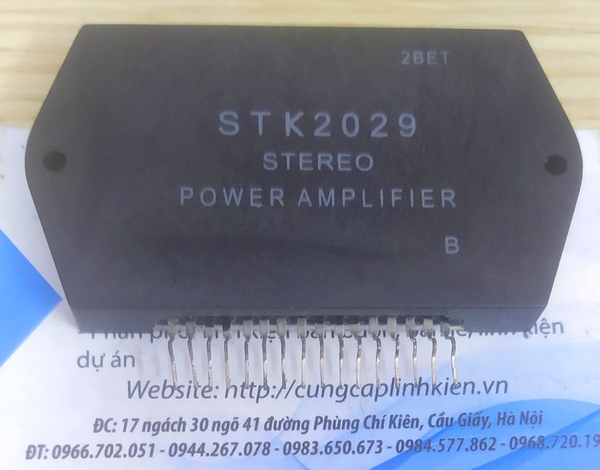 Mô-đun khuếch đại công suất âm thanh STK2029 1.5% RK-2