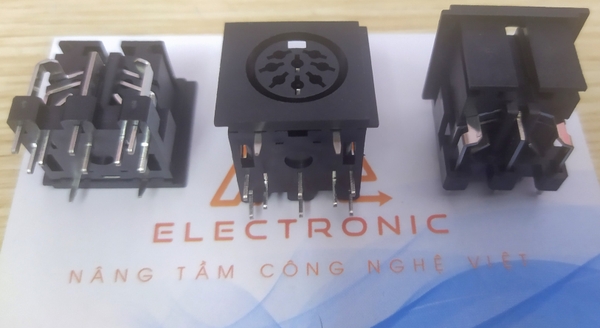 Ổ cắm 8 lõi nhựa DS-8-03 8P DIN RK-67