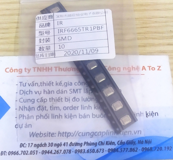 MOSFET IR6665 RK-142