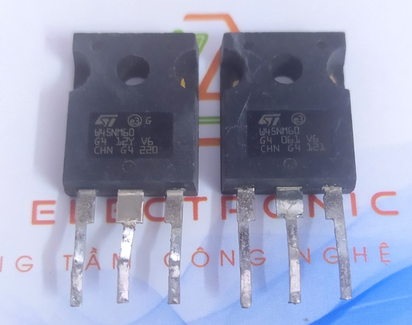 FET W45NM60 600V 45A tháo máy HK-598-1