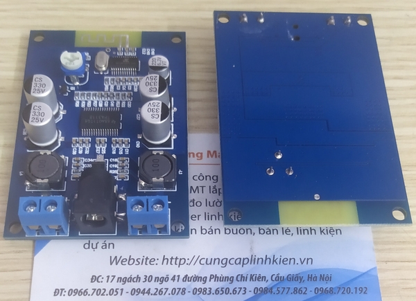 Module Âm thanh Mono TPA3118, Mono kèm blutooth 5.0,  1X60W, 8 ~ 24VDC RK-172