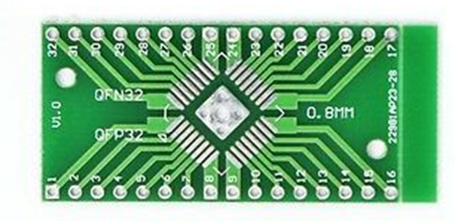 ĐẾ CHUYỂN QFP32 0.8MM TO DIP32 RK-103