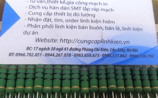 Điện trở MO 10R 3W 5% chân đồng (50pcs) T2-K1