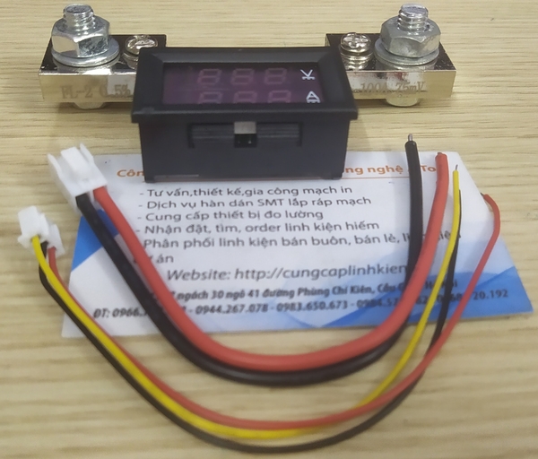 Module đo dòng áp DC 0-100V 100A+ Shunt G2-C11
