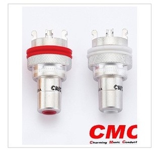 Jack cắm đồng mạ bạc CMC 805-2.5-Ag RC