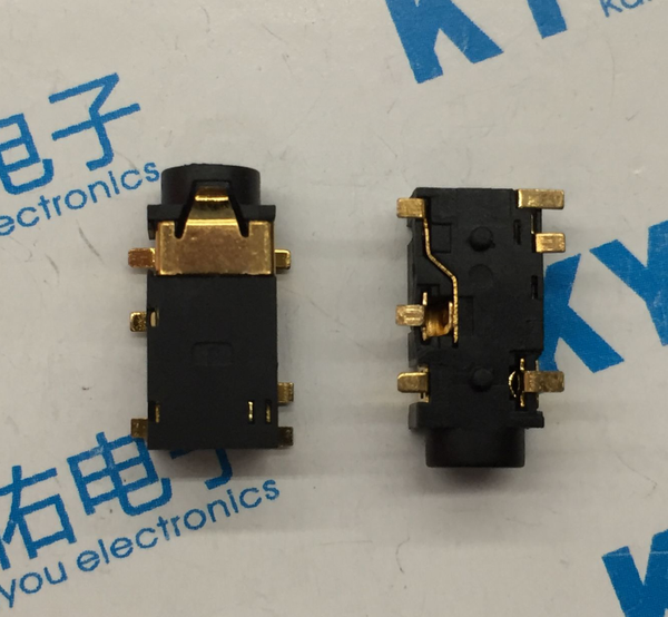 Giắc cắm tai nghe 3,5mm 6 chân mạ vàng PJ-342A PJ-311S-4.5