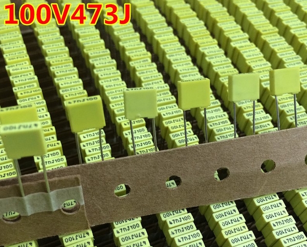 Tuj CBB 47NJ 473J 0,047UF / 100V47NF P=5mm K1D8