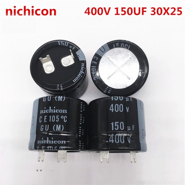 Tụ điện Nichicon 150uf 400v 30x25mm