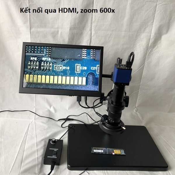 Kính soi TAB, kính kiểm vi Fucot HD HDMI1600 zoom1000x