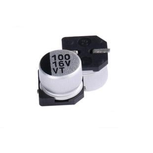 Tụ điện nhôm SMD 100uf 16v 6.3x5.4mm