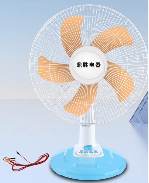 Quạt bàn điện 16inch DC 12V 23W, quạt kẹp bình Acquy