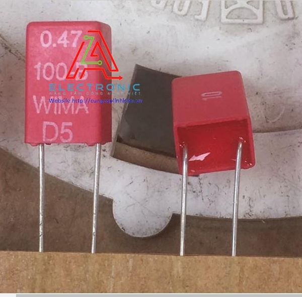 Tụ điện chân đồng WIMA 0.47uF / 100V 474 MKS2