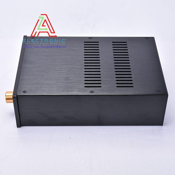 Vỏ hộp nhôm DIY BRZHiFi JC229-3 330x430x80mm màu đen