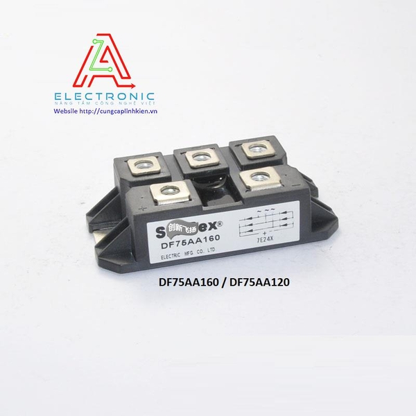 Module biến tần IGBT DF75AA160 / DF75AA120 new