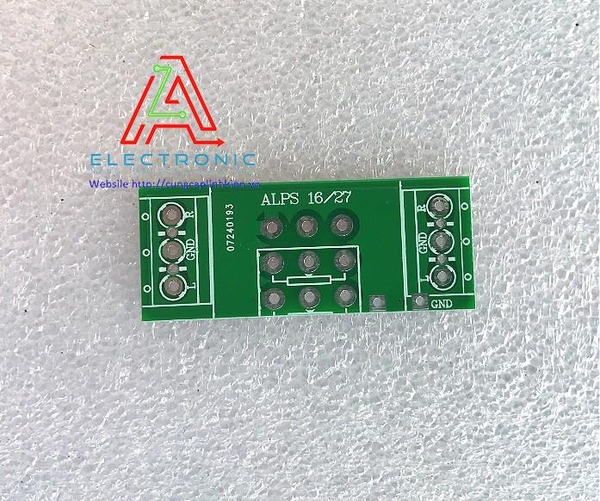 chiết áp hai mặt kết hợp sử dụng loại 16 loại 27 PCB  +