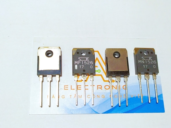 Sò Transistor MN1526 MP1526 NPN TO-3P 260V 15A mới T1-E1