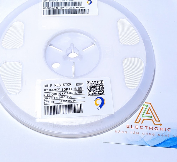 Điện trở dán 10K 0805 1% cuộn 5000pcs RK-156