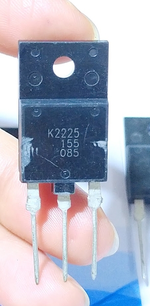 Mosfet K2225 2SK2225 TO-3PF 2A/1500V