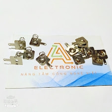 Đế pin micro, chân pin, lò xo pin đơn số AAA7 10*10 (gói 100 cặp) G2-F11