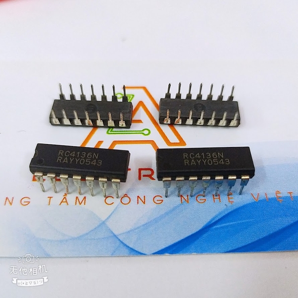 Chip Điện Tử Rc4136 Dip-14 Ic Chuyên Dụng RK-127 | Cửa hàng thiết bị ...