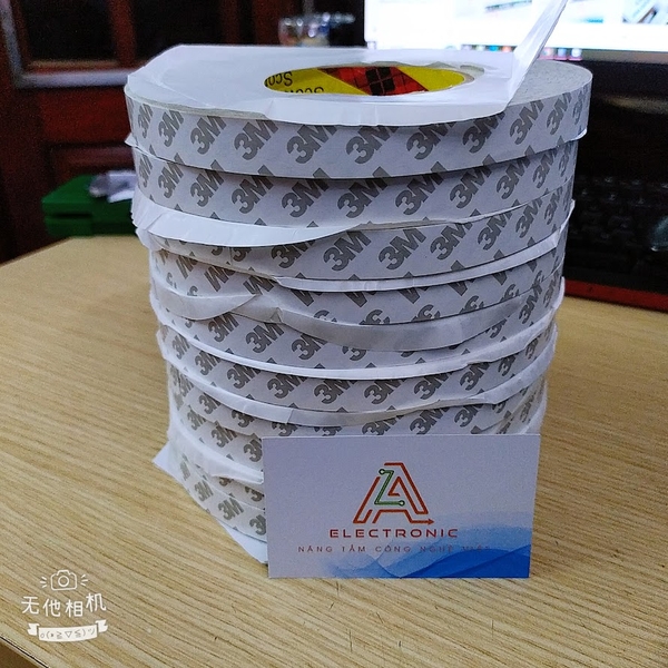 Băng keo 3M loại 15mm - Băng keo 3M loại 15mm 50met G2-G7