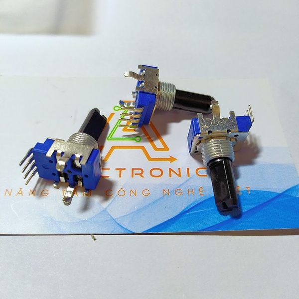 Chiết áp RK11 B50K 4 chân trục dài 18mm | Cửa hàng thiết bị - Linh kiện ...