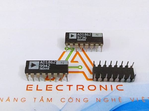 IC âm thanh AD1862N  DIP-16 RK-139
