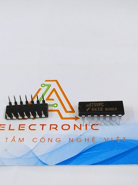 IC UA739PC UA739 DIP-14 RK-85