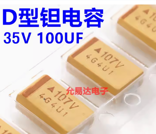 Tụ Tantalium 7343 D 35V 100UF 107V