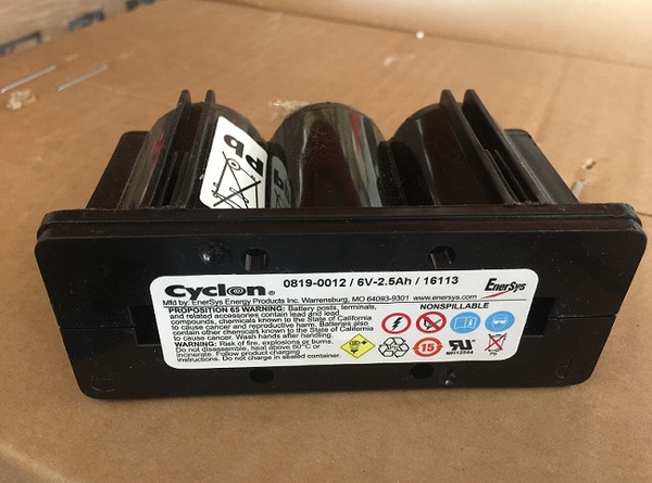 Pin Cyclon 0819-0012 6V2.5AH