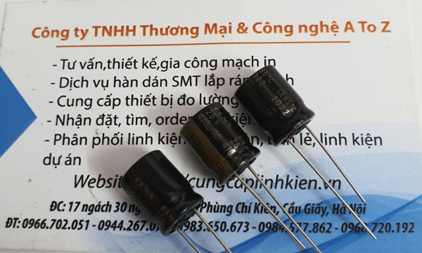 Tụ Elna 470uf 25v RK-149