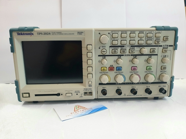 Máy hiện sóng kỹ thuật số Tektronix TDS2024  4 kênh / 200MHz / 2GS có 1 pin