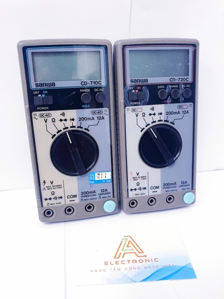 Đồng hồ vạn năng SANWA / Sanwa CD-710C đã qua sử dụng