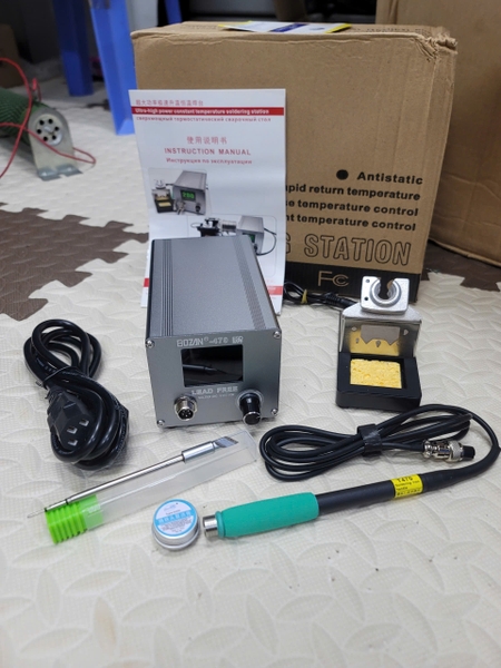 Full bộ trạm hàn BOZAN C470 công suất cao 500W đã kèm mũi dao 10K 1.5% GT1