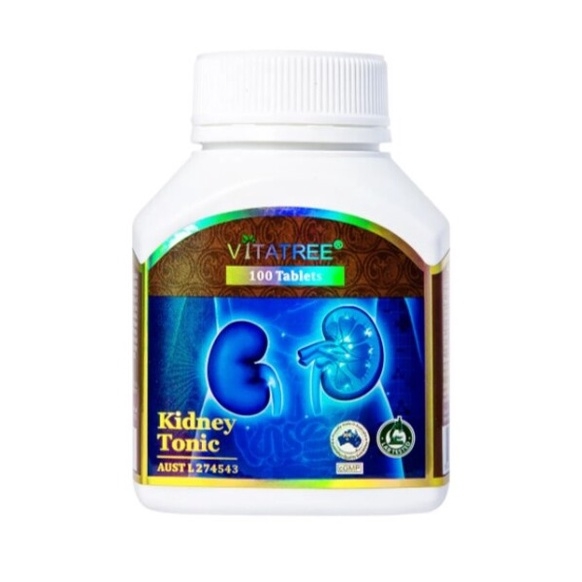 Viên Uống Vitatree Kidney Tonic Giải Độc Thận Lọ 100 viên