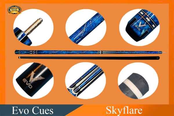 Cơ,Gậy Bi-a Nhảy EVO Skyflare | 1Cue.vn
