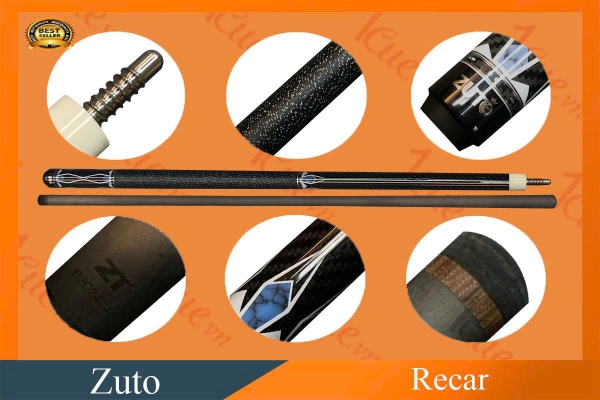 Cơ, Gậy Bi-a Zuto Recar Full Carbon l 1Cue.vn